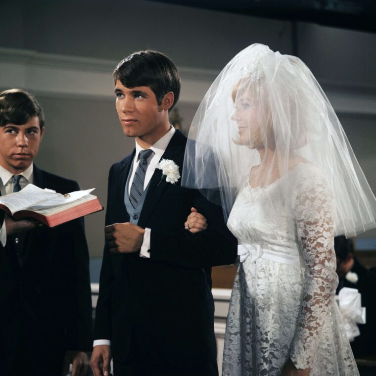 Stanley Livingston, Don Grady, Tina Cole on "My Three Sons" circa 1968-1969 | Source: Getty Images