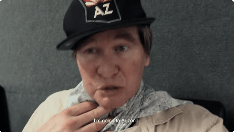 Val Kilmer on a video dated January 20, 2022 | Source: Youtube/@Oscars