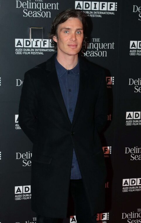 Cillian Murphy arrives for the world premiere of "The Delinquent Season" at Cineworld in Dublin, on April 25, 2018. | Source: Getty Images