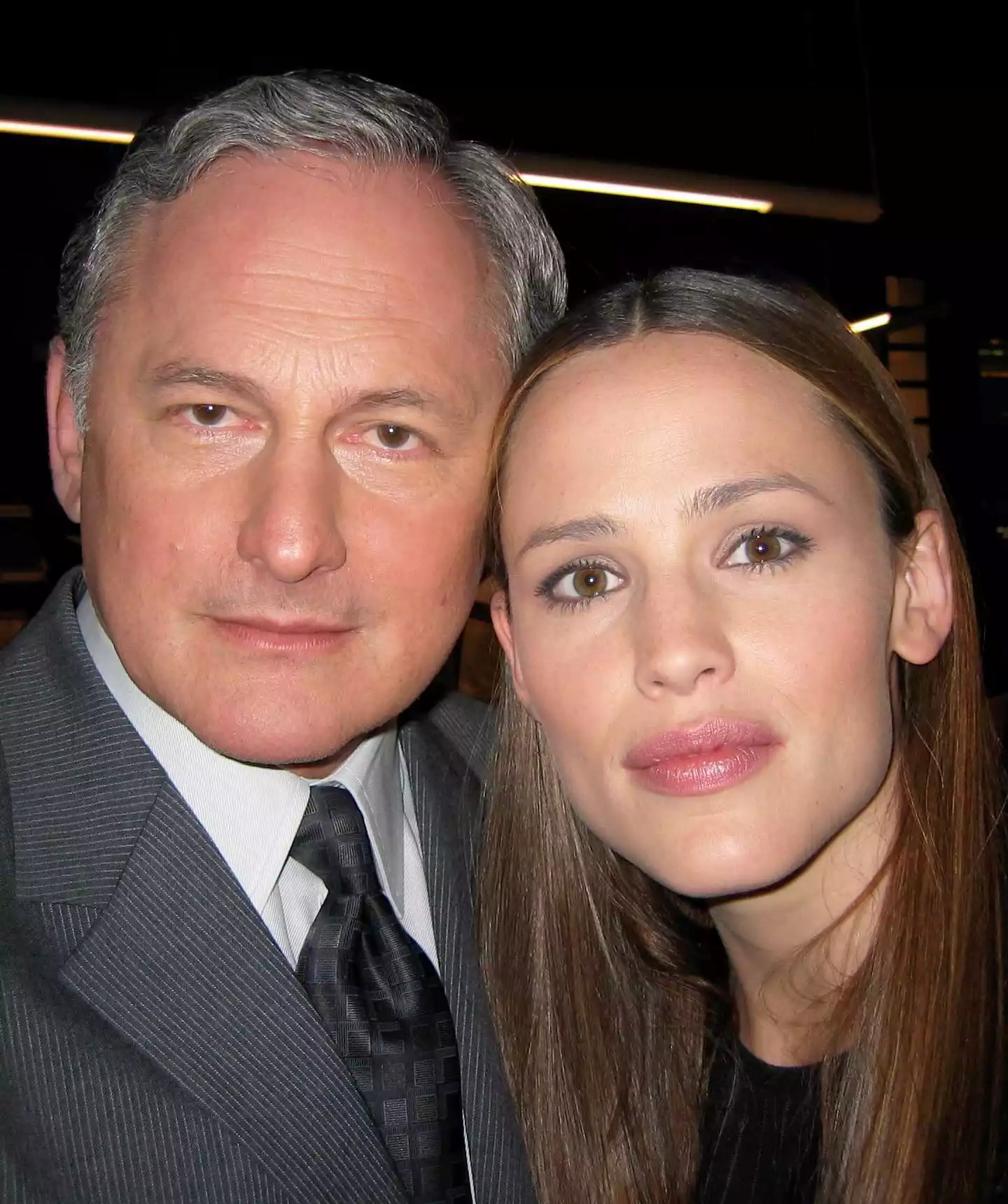 Victor Garber and Jennifer Garner