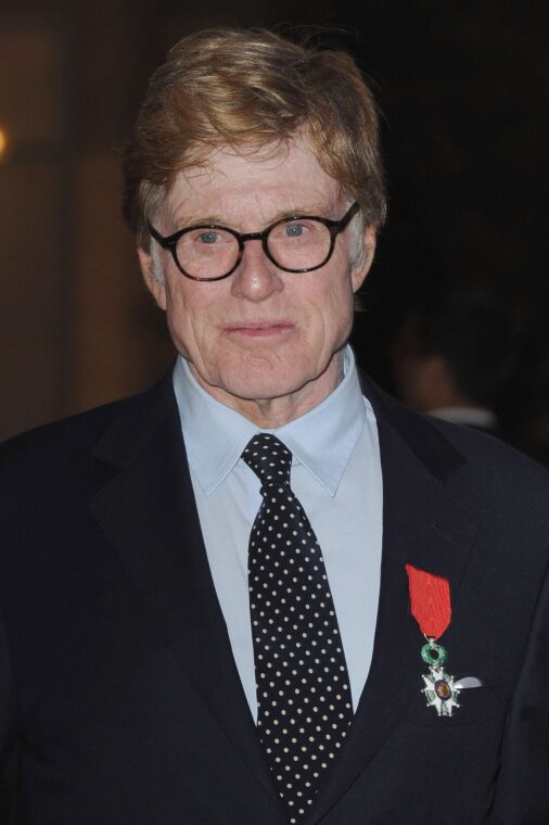 Robert Redford poses after he received the Legion d'honneur at the Elysee Palace in Paris, France, on October 14, 2010. | Source: Getty Images