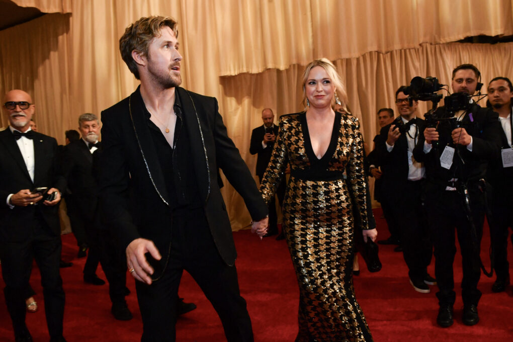 Ryan Gosling and his sister Mandi at the Annual Academy Awards in Hollywood in 2024 | Source: Getty Images