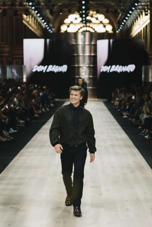 Robert Irwin at the Melbourne Fashion Festival in Melbourne, Australia on March 6, 2024 | Source: Getty Images