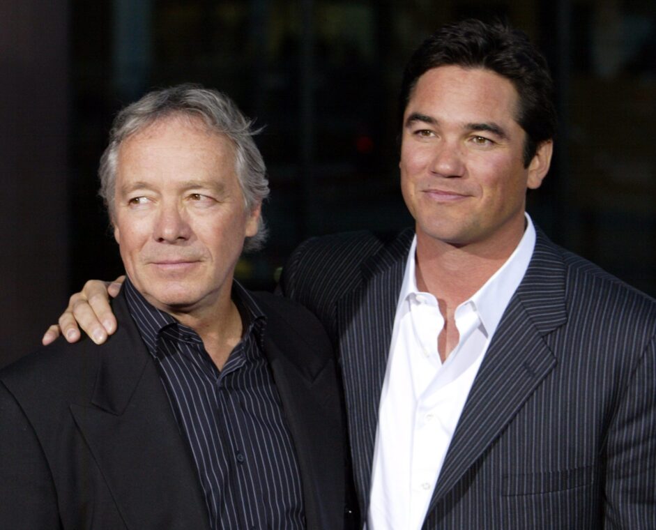 Christopher Cain and Dean Cain during 